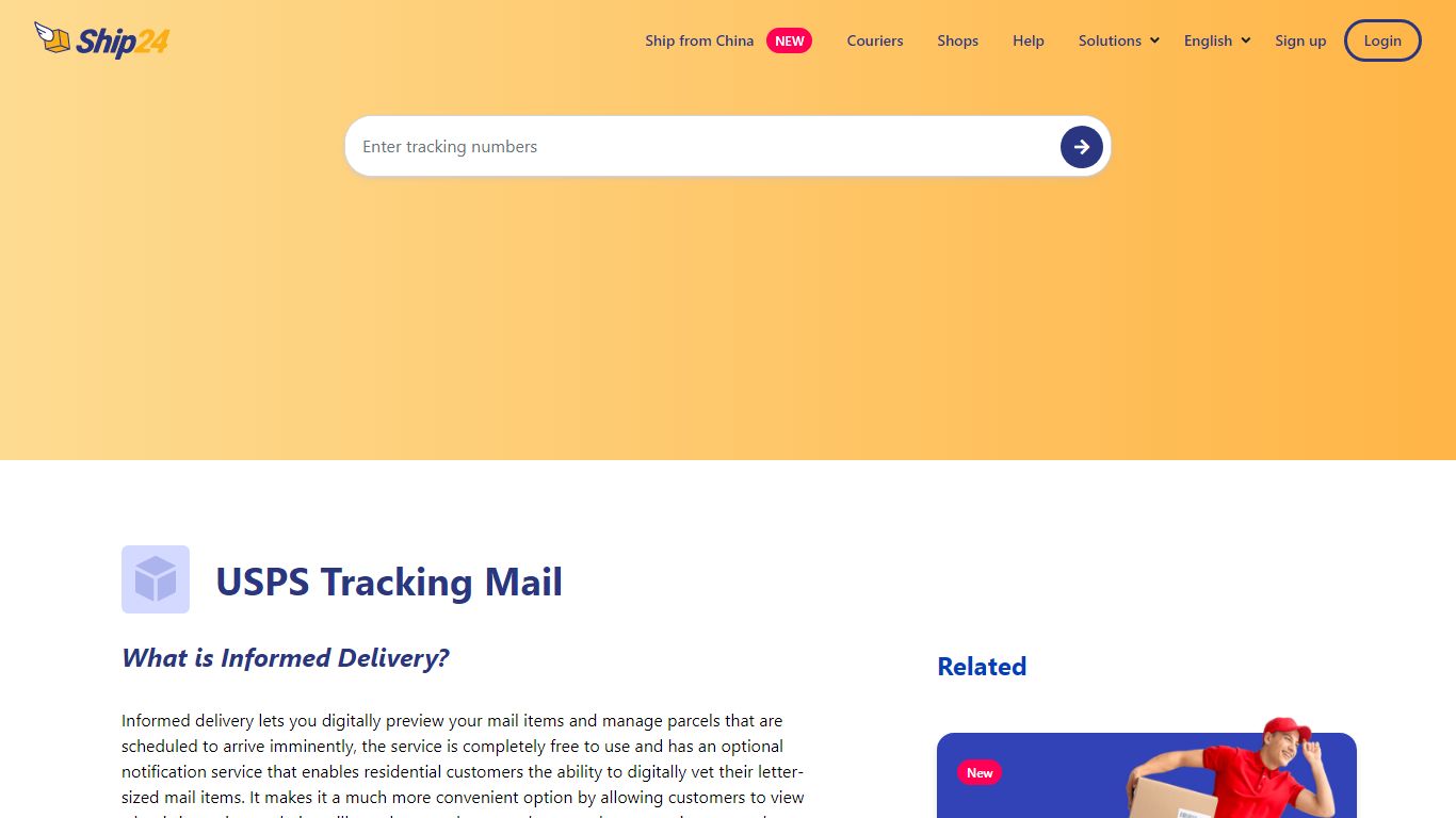 USPS Tracking Mail - Track your USPS Mail - ship24